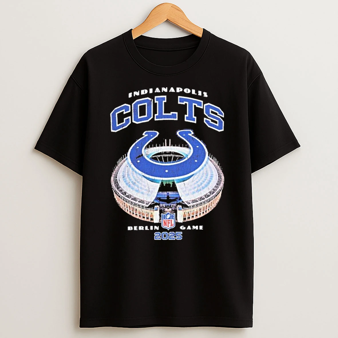 Indianapolis Colts 2025 Berlin Game Stadium Tshirt Hoodie