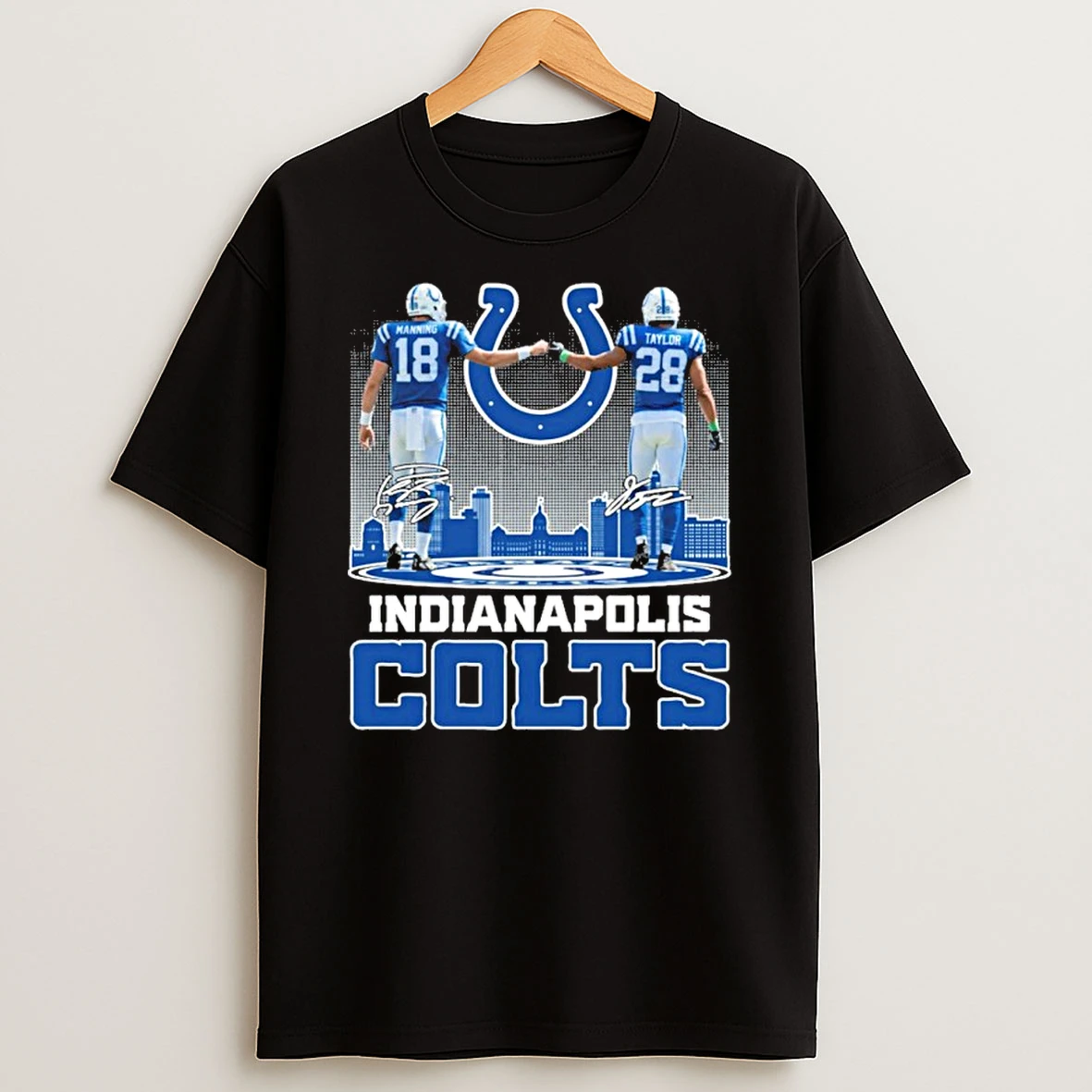 Indianapolis Colts Jonathan Taylor And Peyton Manning Tshirt Hoodie