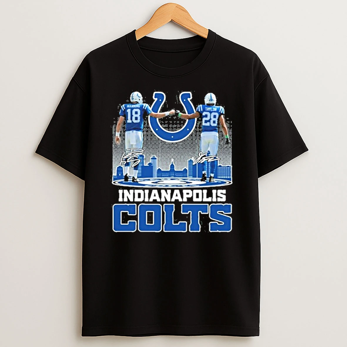 Indianapolis Colts Mankind X Taylor Signature City Tshirt Hoodie