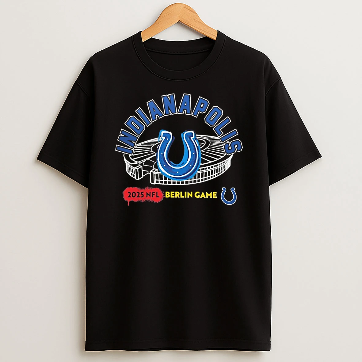 Indianapolis Colts Olympia Stadium 2025 Nfl Berlin Game Tshirt Hoodie