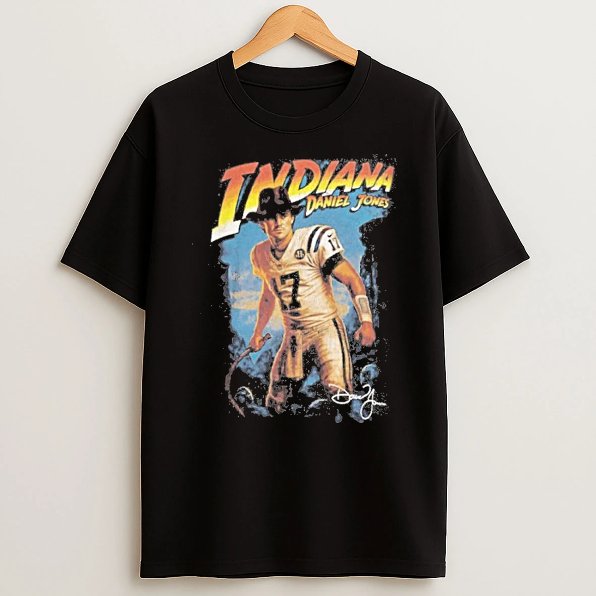 Indianapolis Daniel Jones Signature Tshirt Hoodie