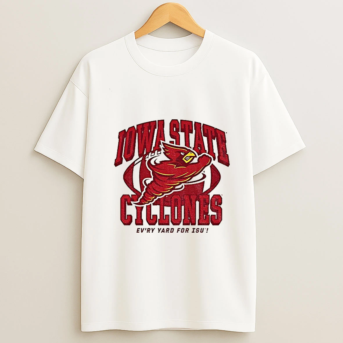 Iowa State Cyclones Football Evry Yard For Isu Logo 2025 Tshirt Hoodie
