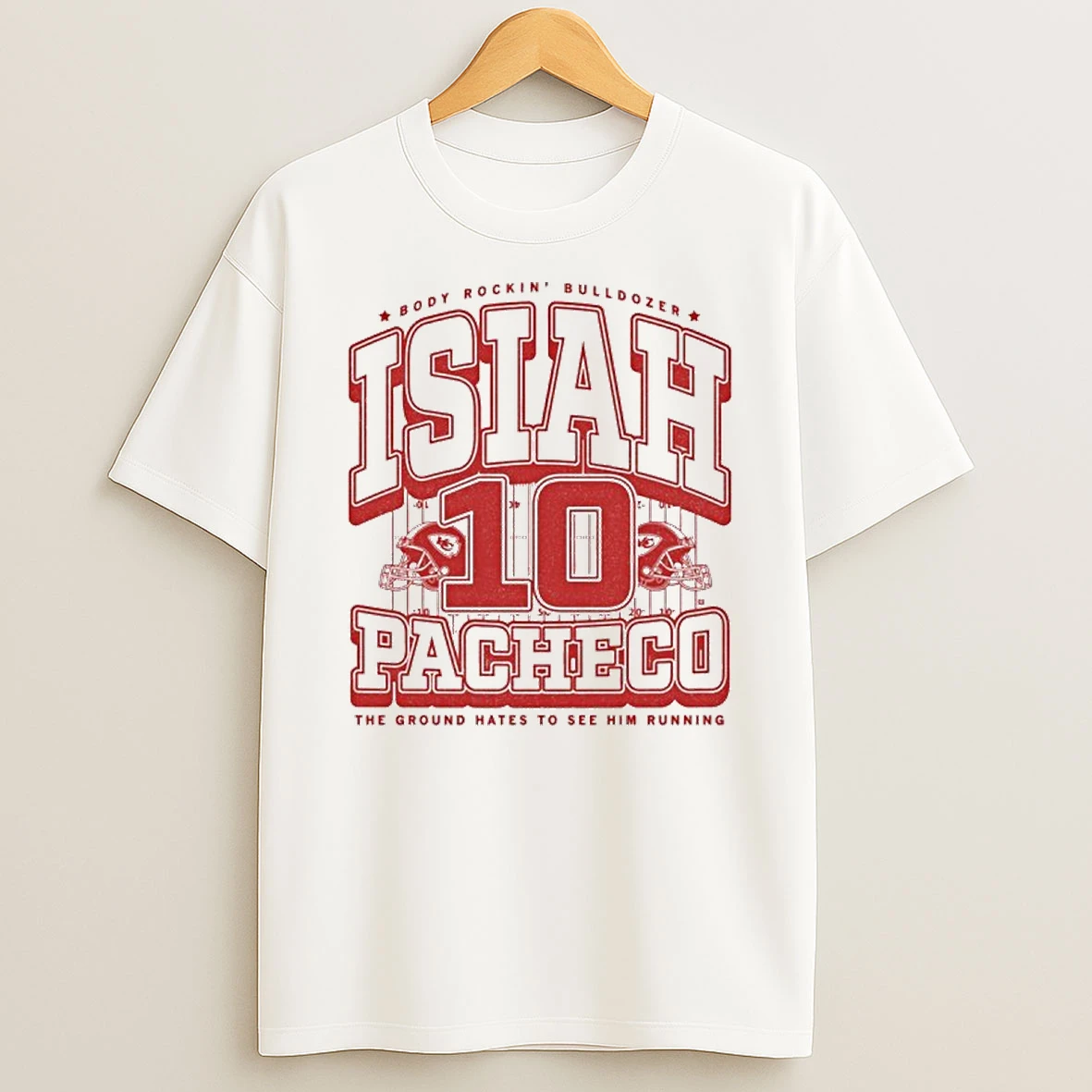 Isiah Pacheco Max Collegiate Tshirt Hoodie