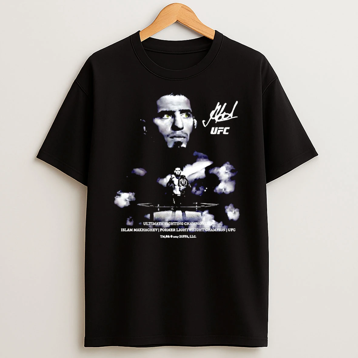 Islam Makhachev Ufc 322 Staredown Signature Tshirt Hoodie