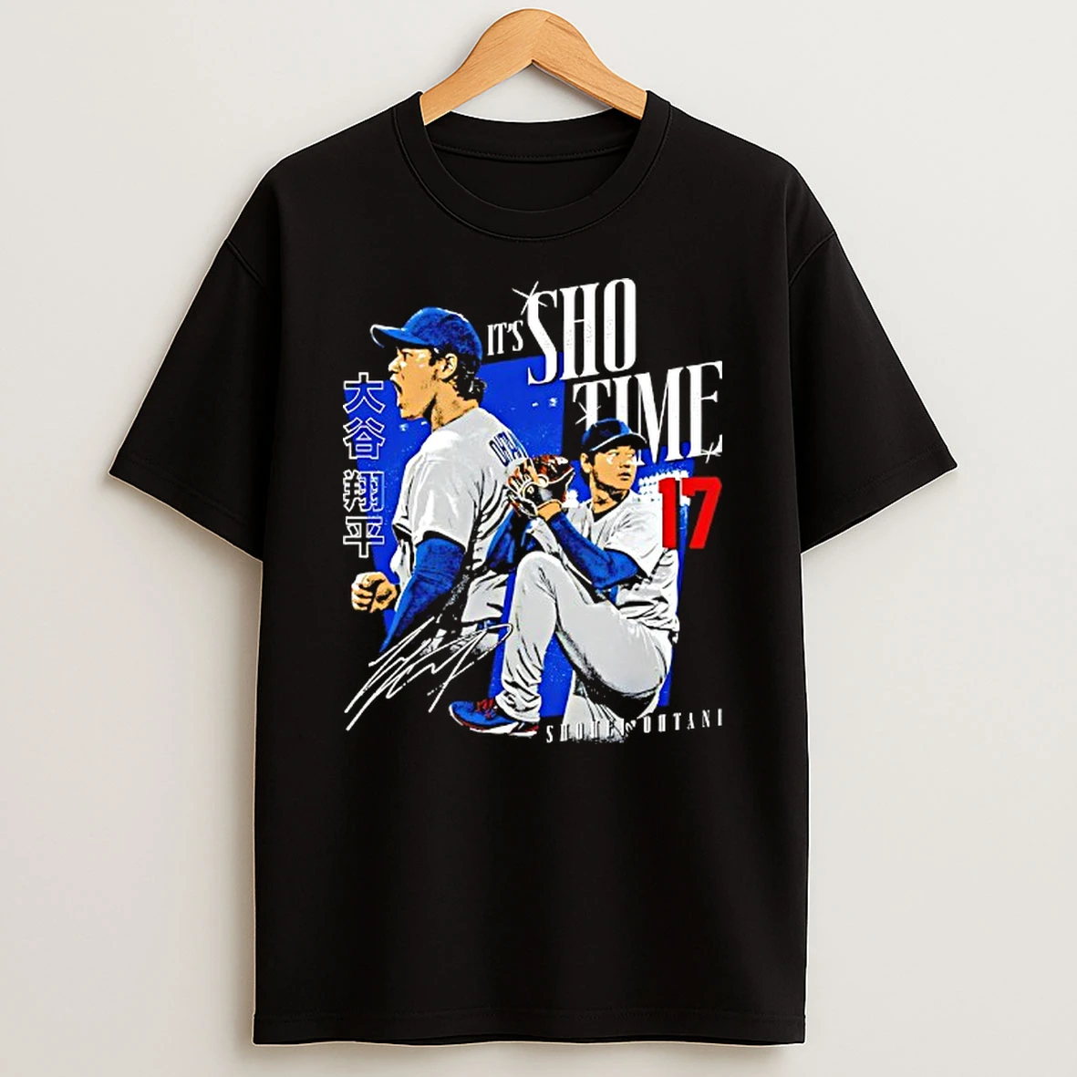 Its Sho Time Shohei Ohtani Dodgers Team 2025 World Champs Signature Tshirt Hoodie