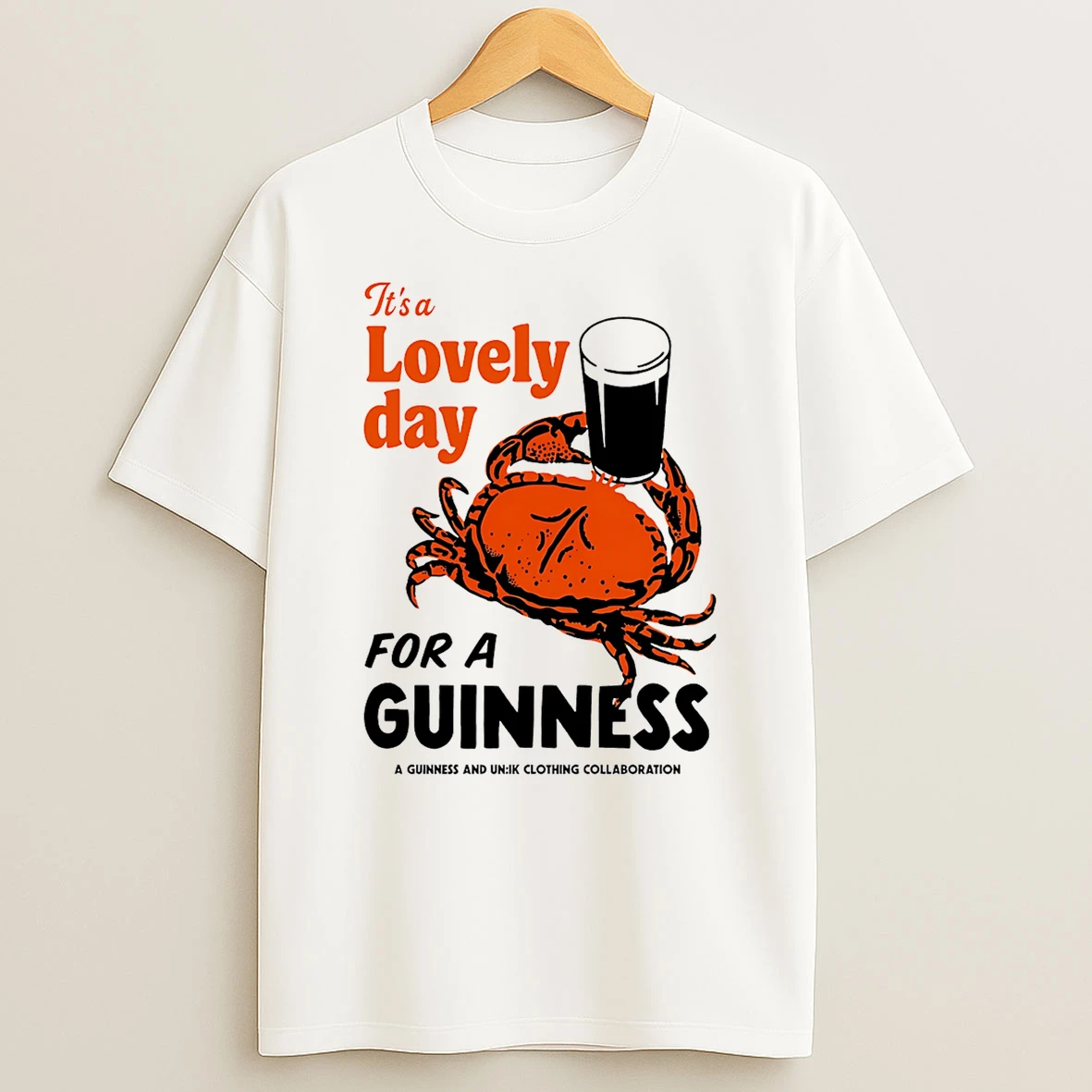 Its A Lovely Day For Guinness Guinness Crab Tshirt Hoodie
