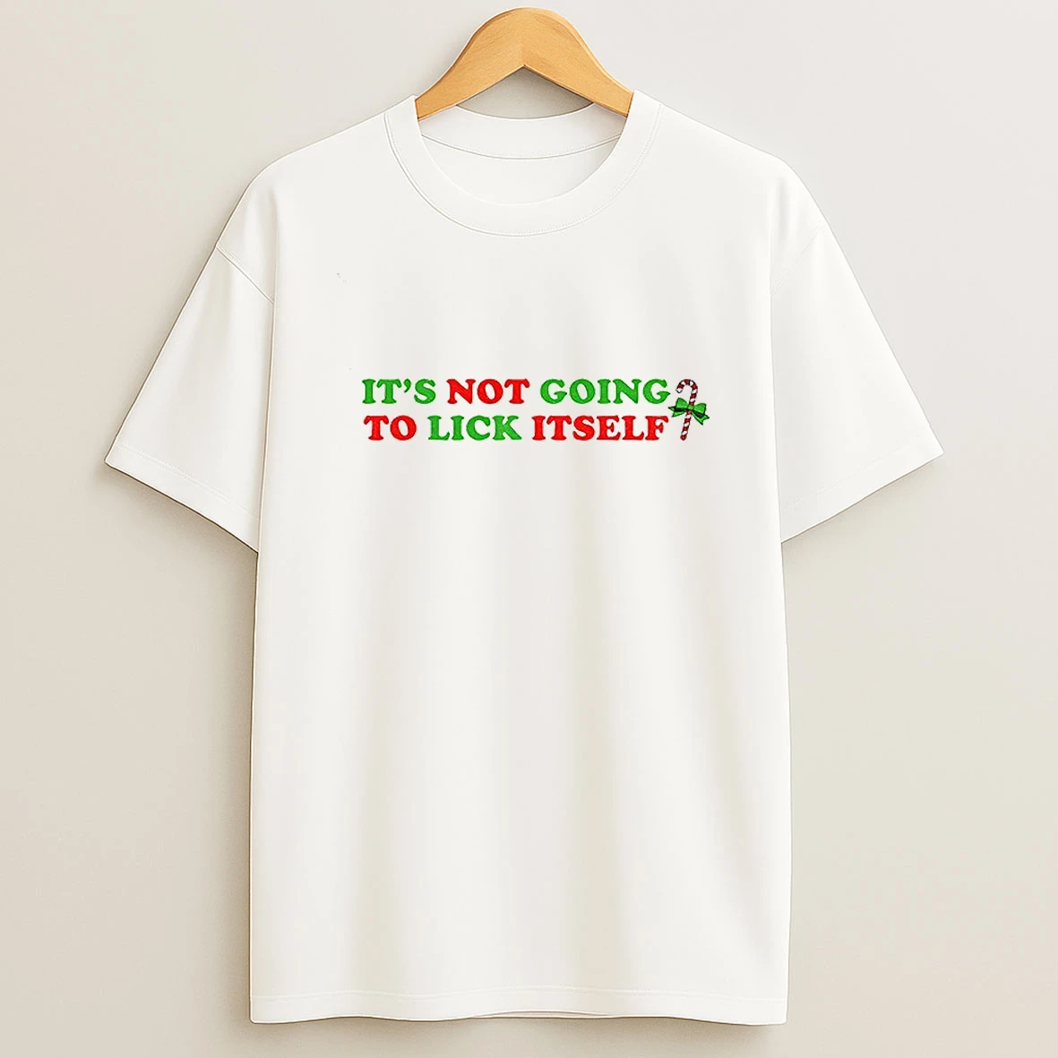 Its Not Going To Lick Itself Merry Christmas Tshirt Hoodie