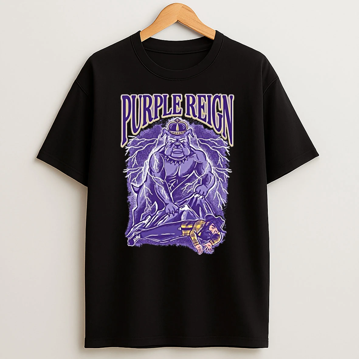 Jmu Dukes Purple Reign Tshirt Hoodie