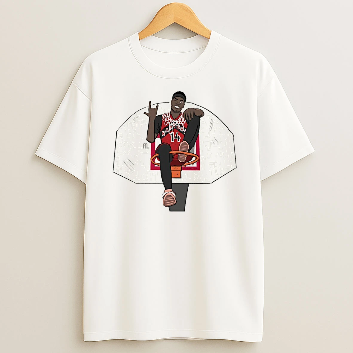 Jakobe Walter Toronto Raptors Basketball Player Circle Tshirt Hoodie