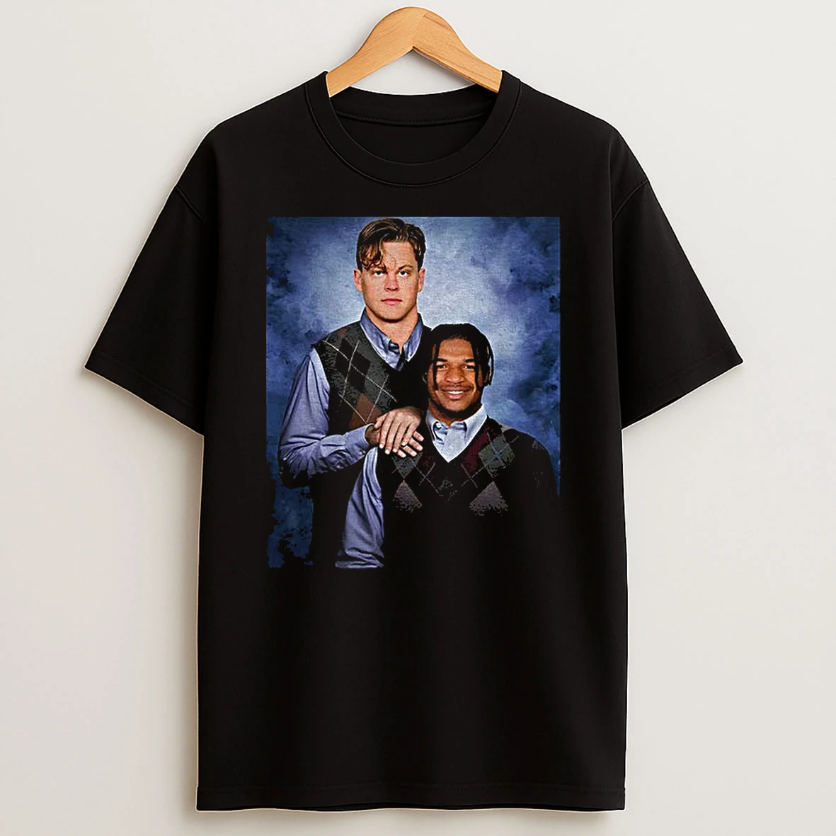 Jamarr Chase And Joe Burrow Cincinnati Bengals Football Step Brothers Vintage Tshirt Hoodie