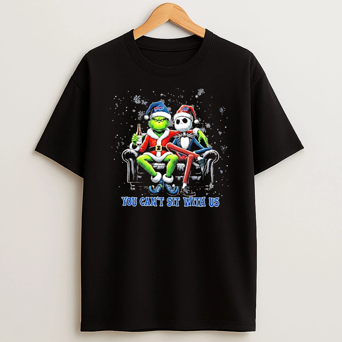 Jack And Grinch Sofa You Cant Sit With Us Tshirt Hoodie