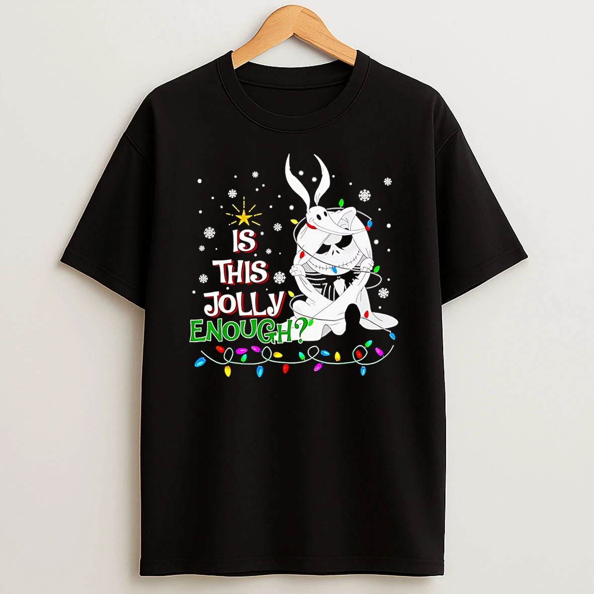 Jack Skellington Is This Jolly Enough Tshirt Hoodie
