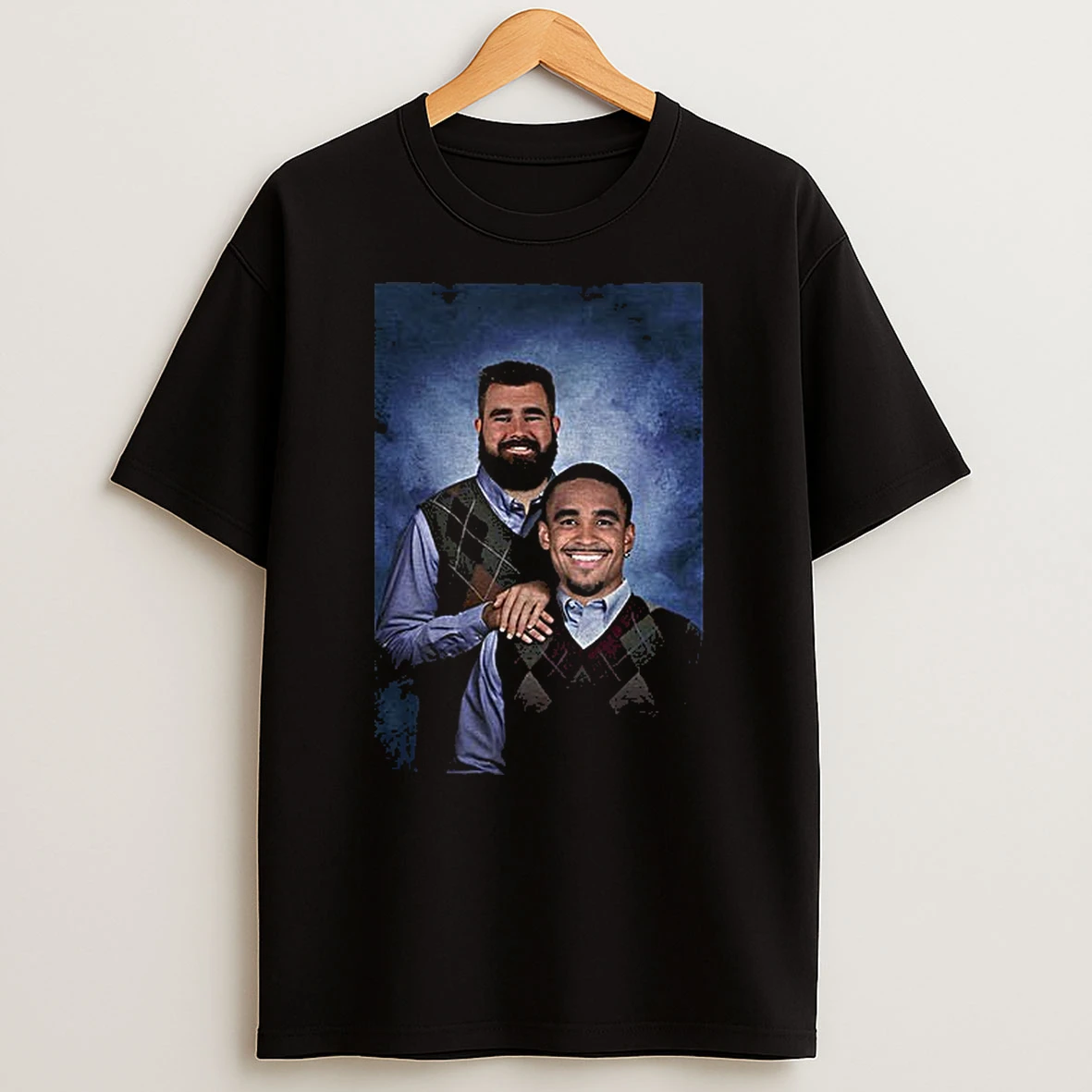 Jason Kelce And Jalen Hurts Philadelphia Football Step Bros Funny Tshirt Hoodie