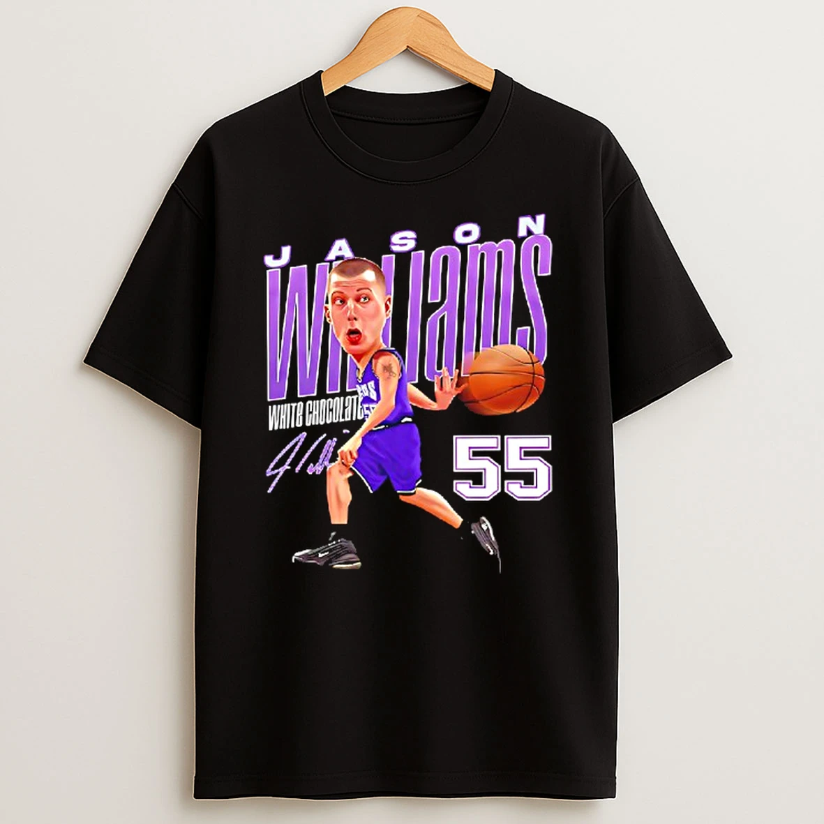 Jason Williams 55 White Chocolate Signature Tshirt Hoodie