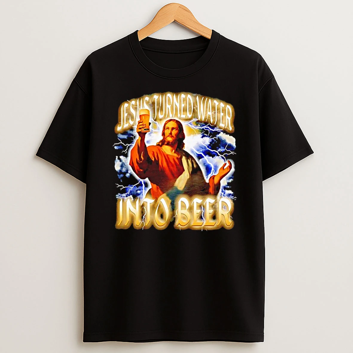 Jesus Turned Water Into Beer Tshirt Hoodie
