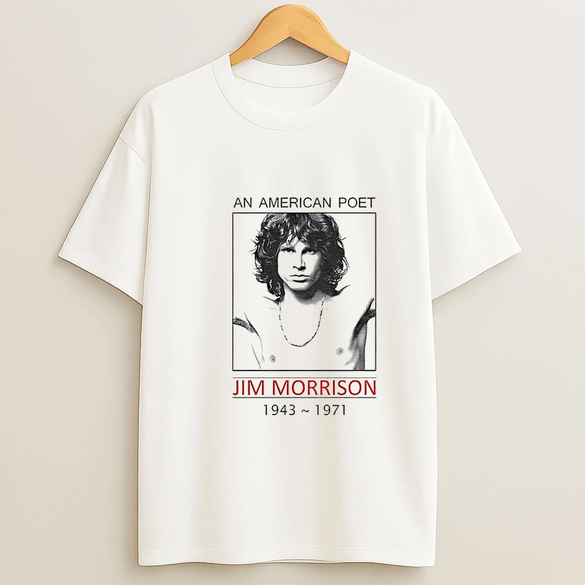 Jim Morrison An American Poet 1943 1971 Tshirt Hoodie