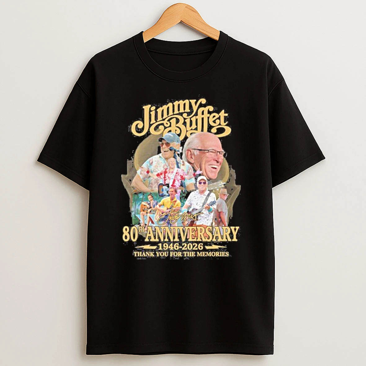 Jimmy Buffett 80th Anniversary 1946 2026 Thank You For The Memories Tshirt Hoodie