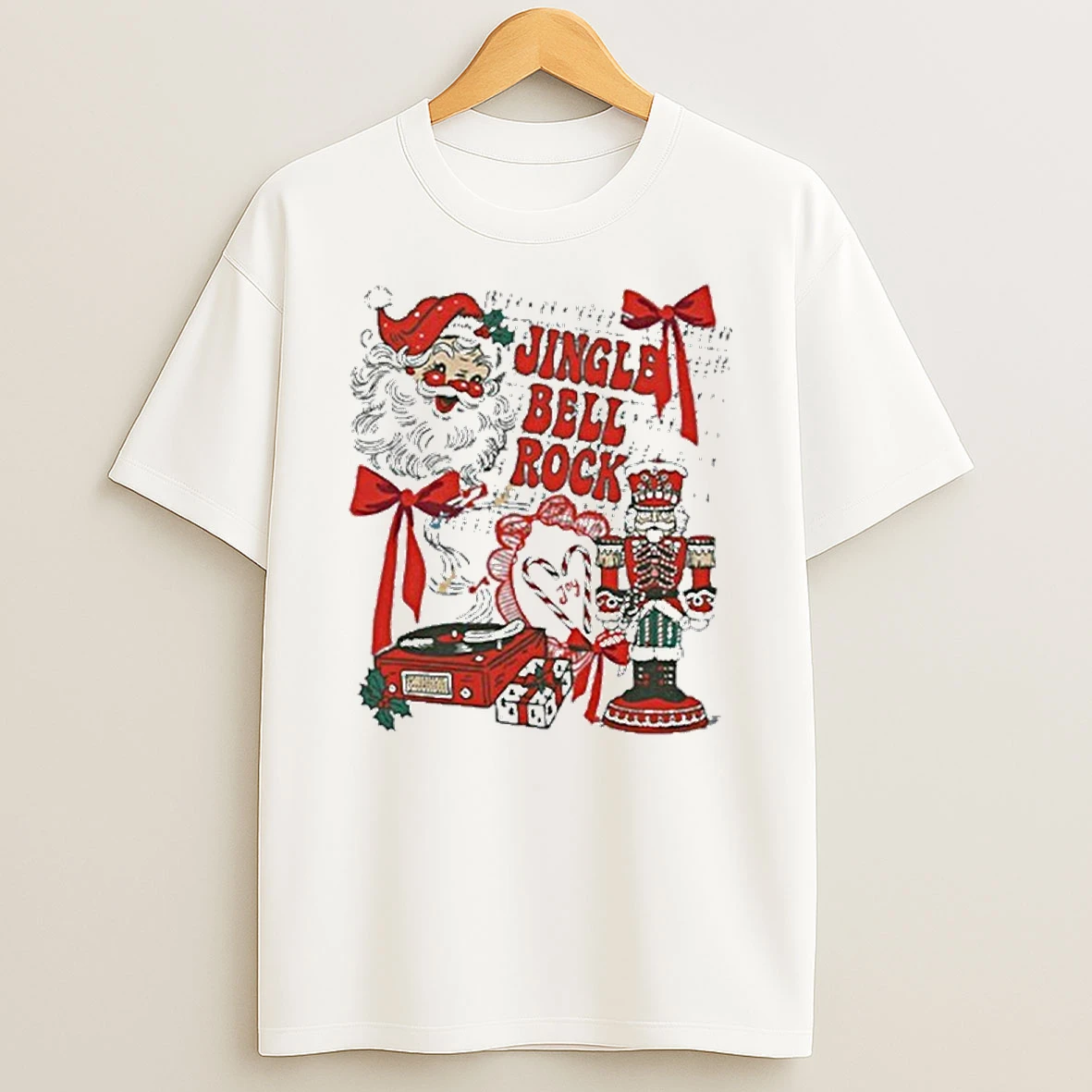Jingle Bell Rock Christmas Tshirt Hoodie