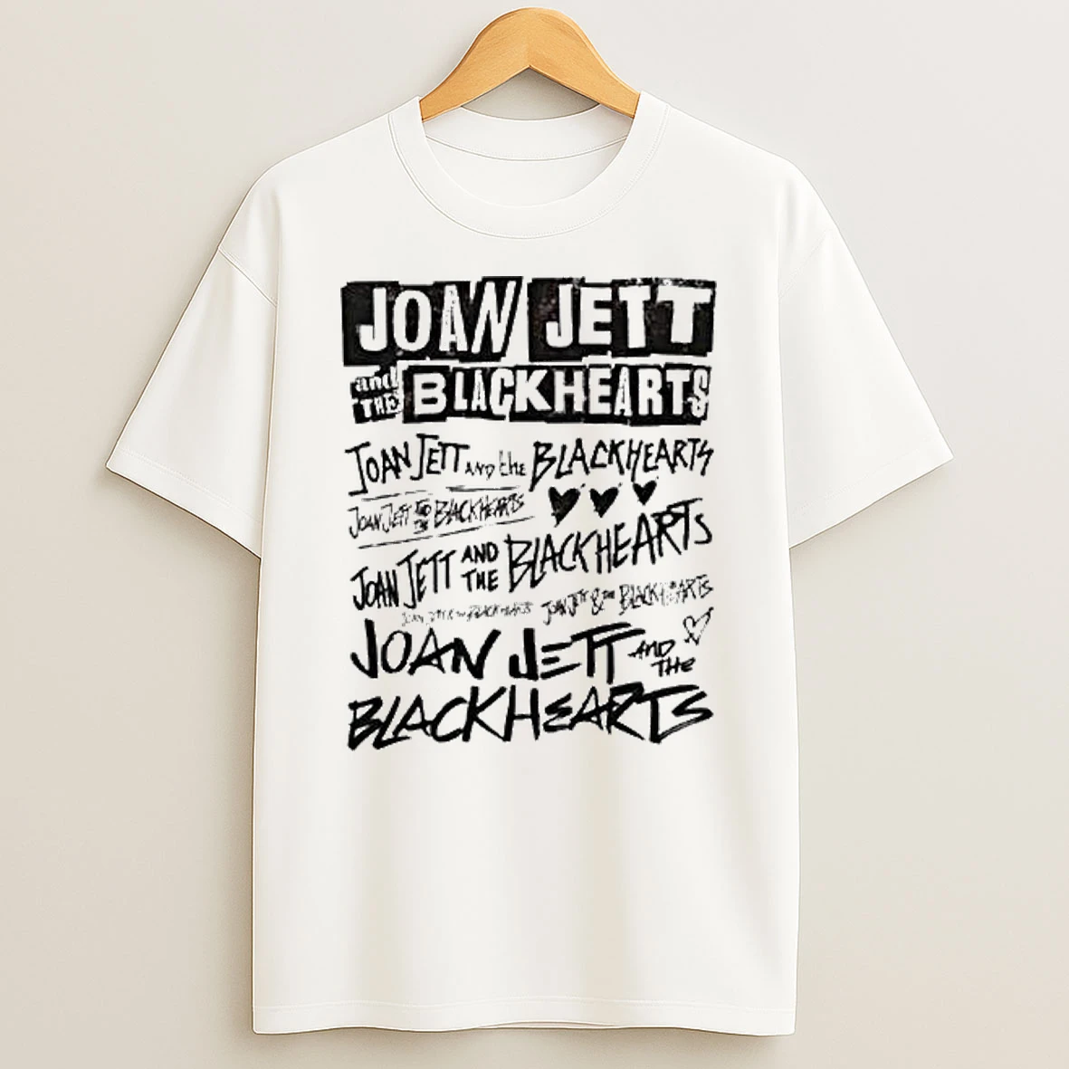 Joan Jett And The Black Hearts Punk Names Tshirt Hoodie