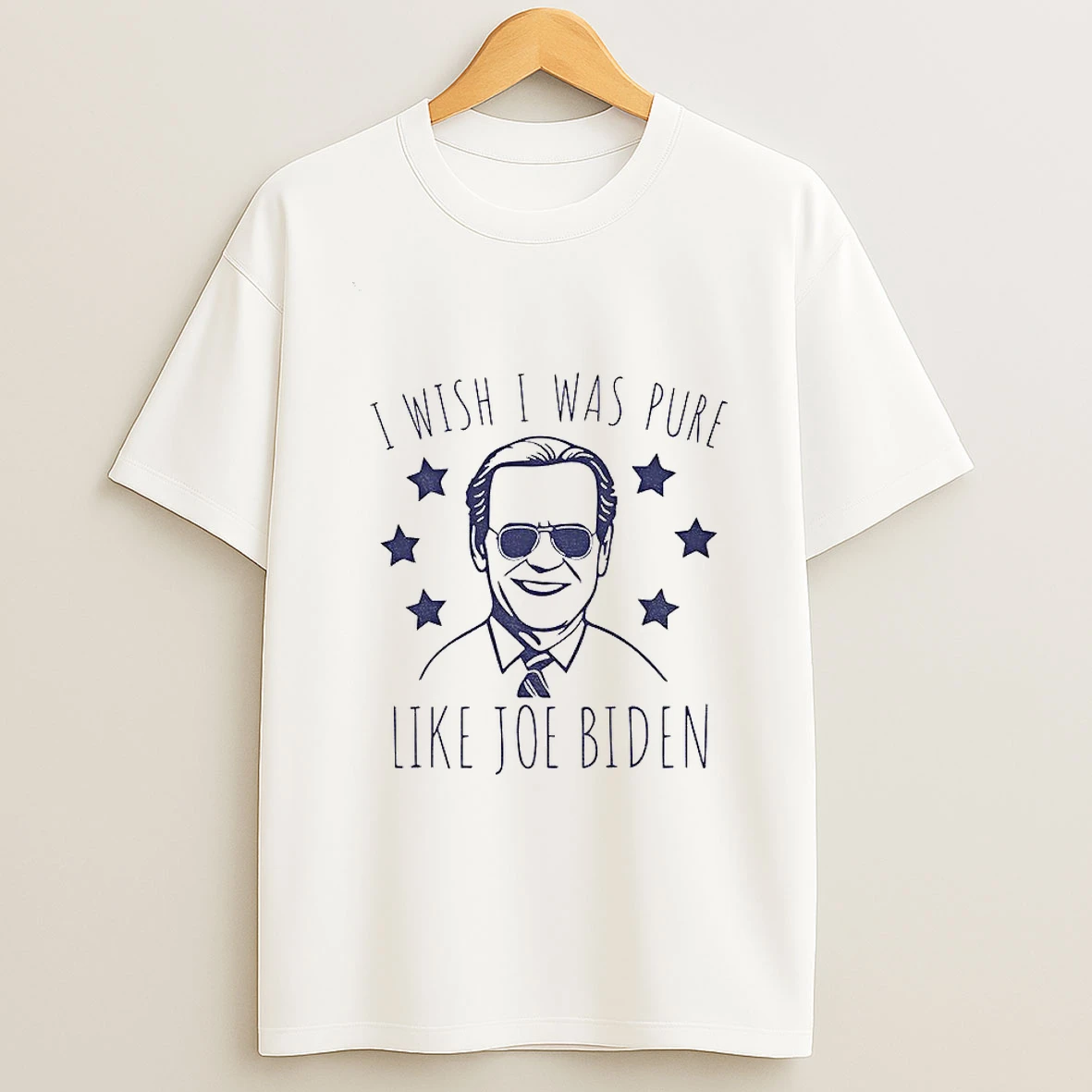 Joe Biden I Wish I Was Pure Like Joe Biden Tshirt Hoodie