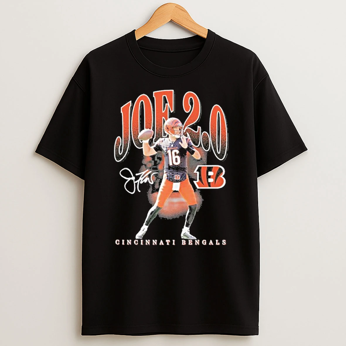 Joe Flacco Cincinnati Bengals Player Hype Tshirt Hoodie