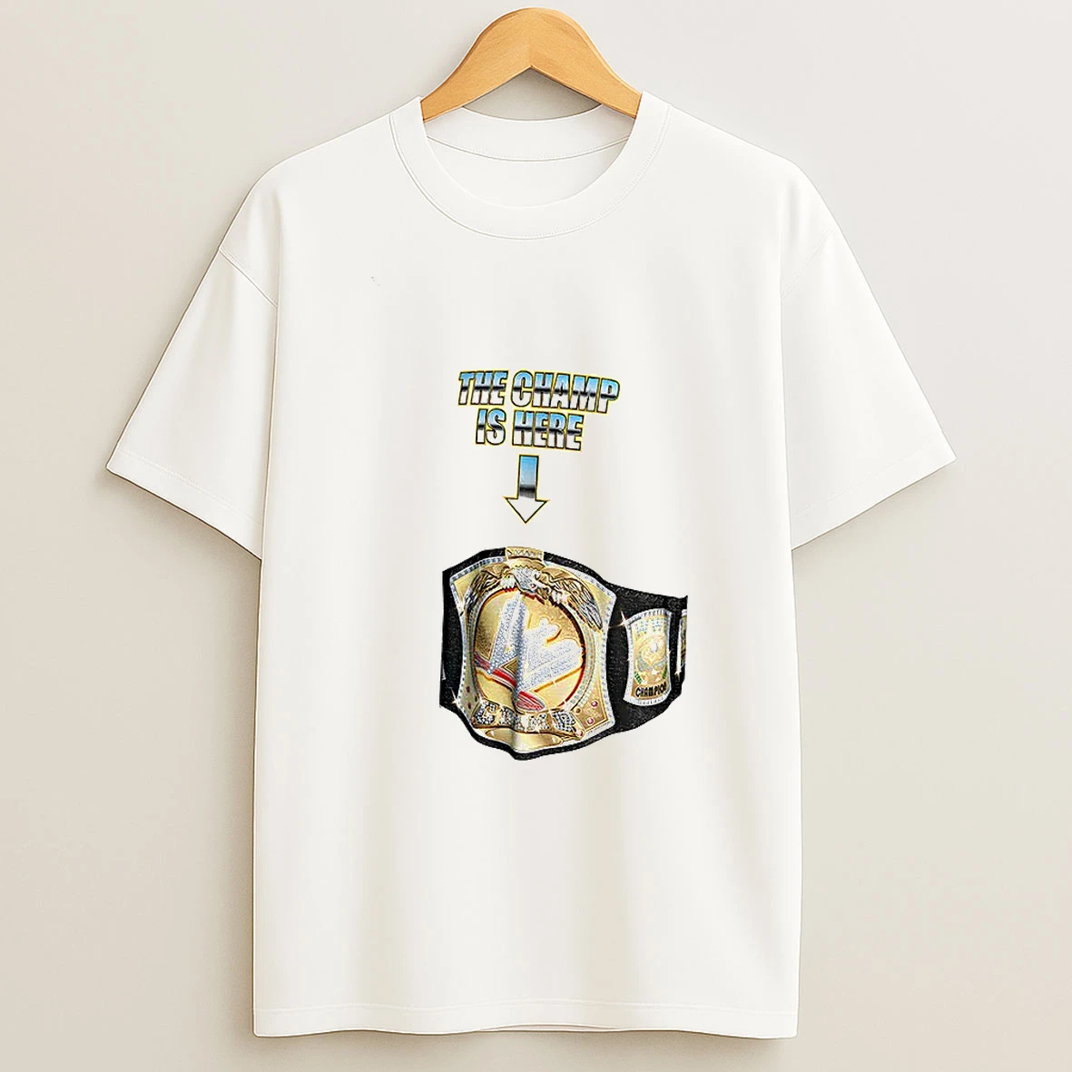 John Cena Wwe Champ Belt The Champ Is Here Tshirt Hoodie