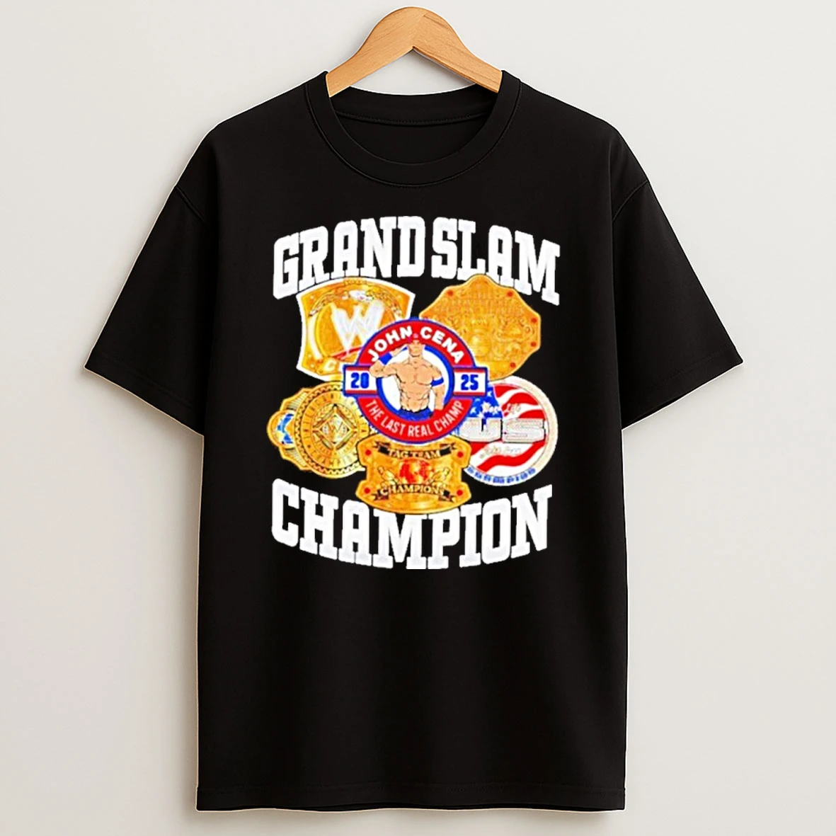 John Cena Wwe Grand Slam Champion Tshirt Hoodie