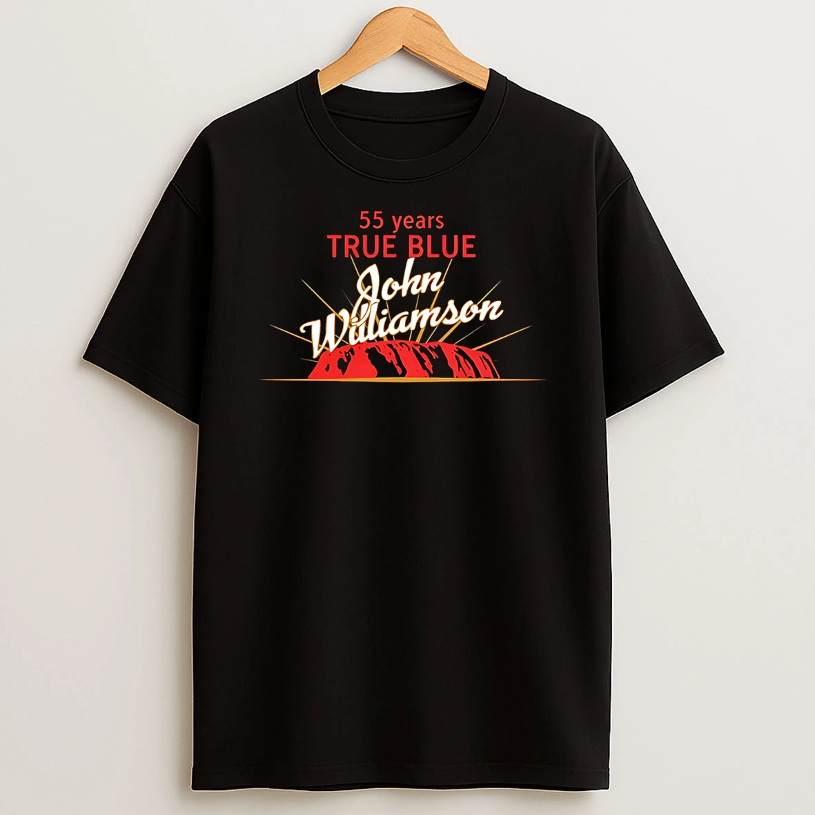 John Williamson 55 Years True Blue Tshirt Hoodie