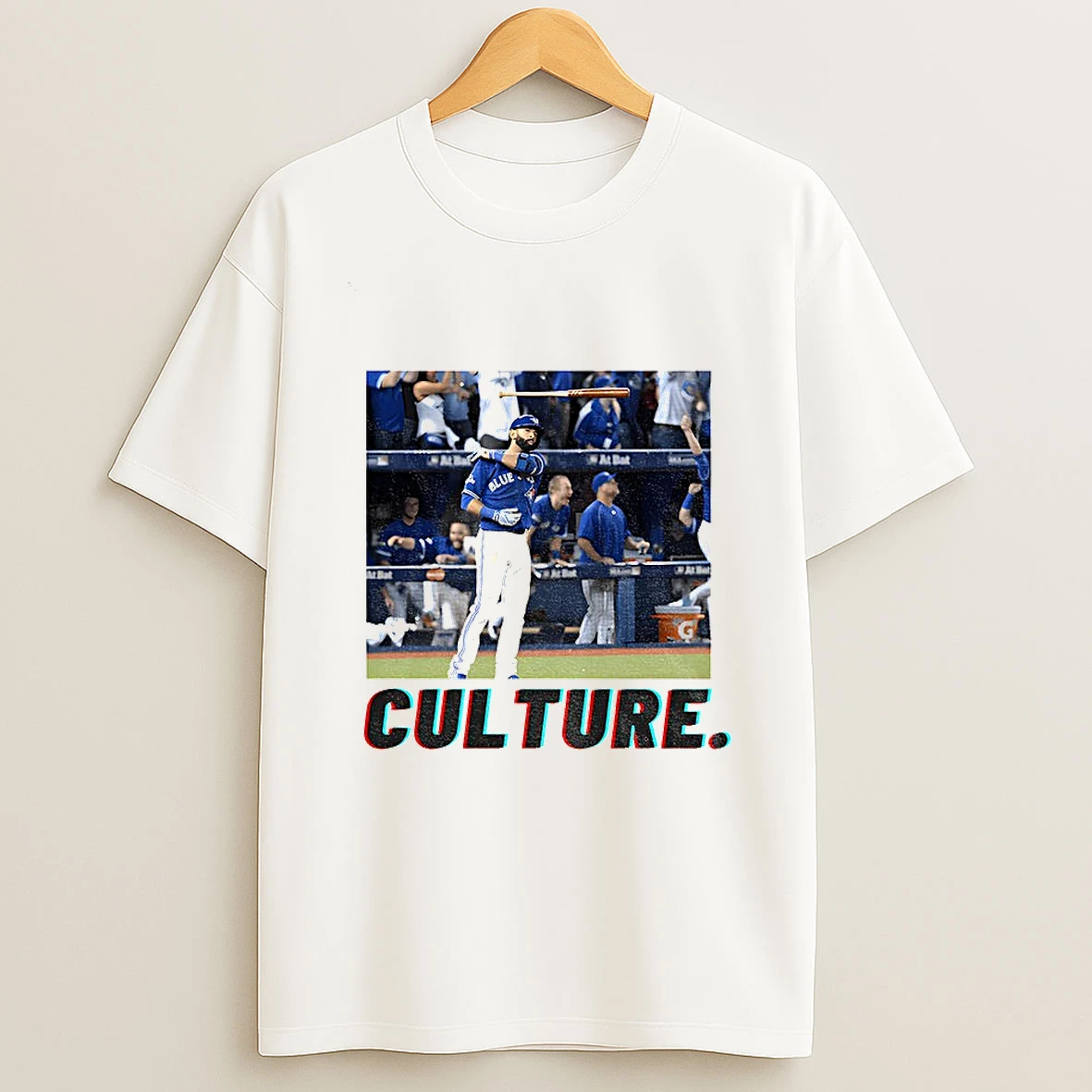 Jose Bautista Bat Flip Culture Clutch Time Baseball Tshirt Hoodie