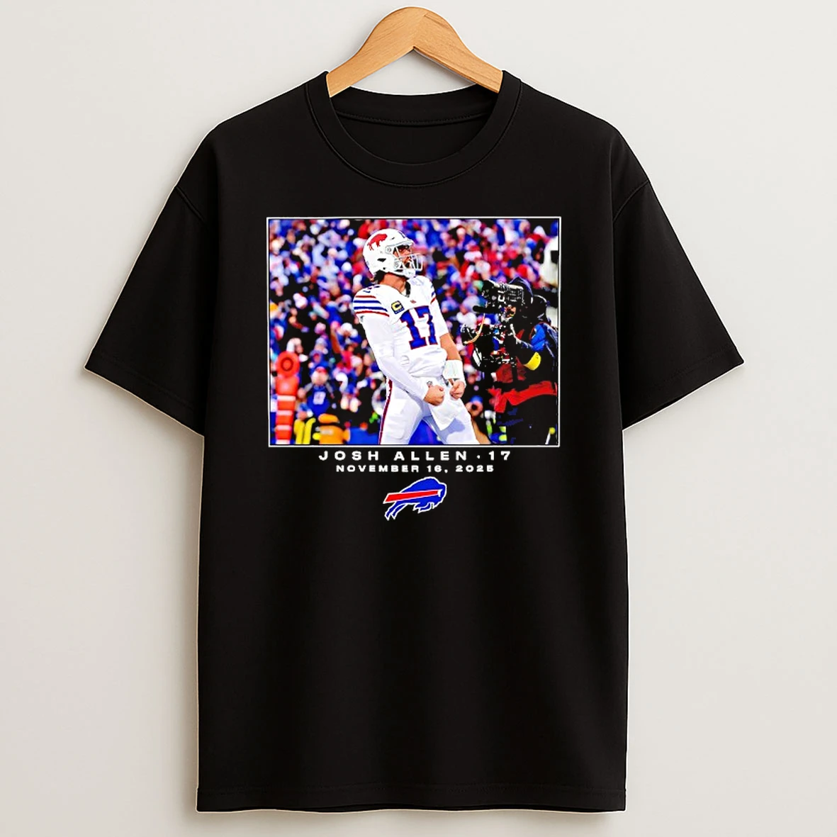 Josh Allen Buffalo Bills Nfl Flash Features Week 11 Tshirt Hoodie