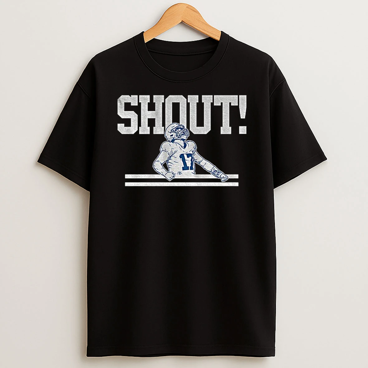 Josh Allen Buffalo Bills Nfl Shout Football 2025 Tshirt Hoodie