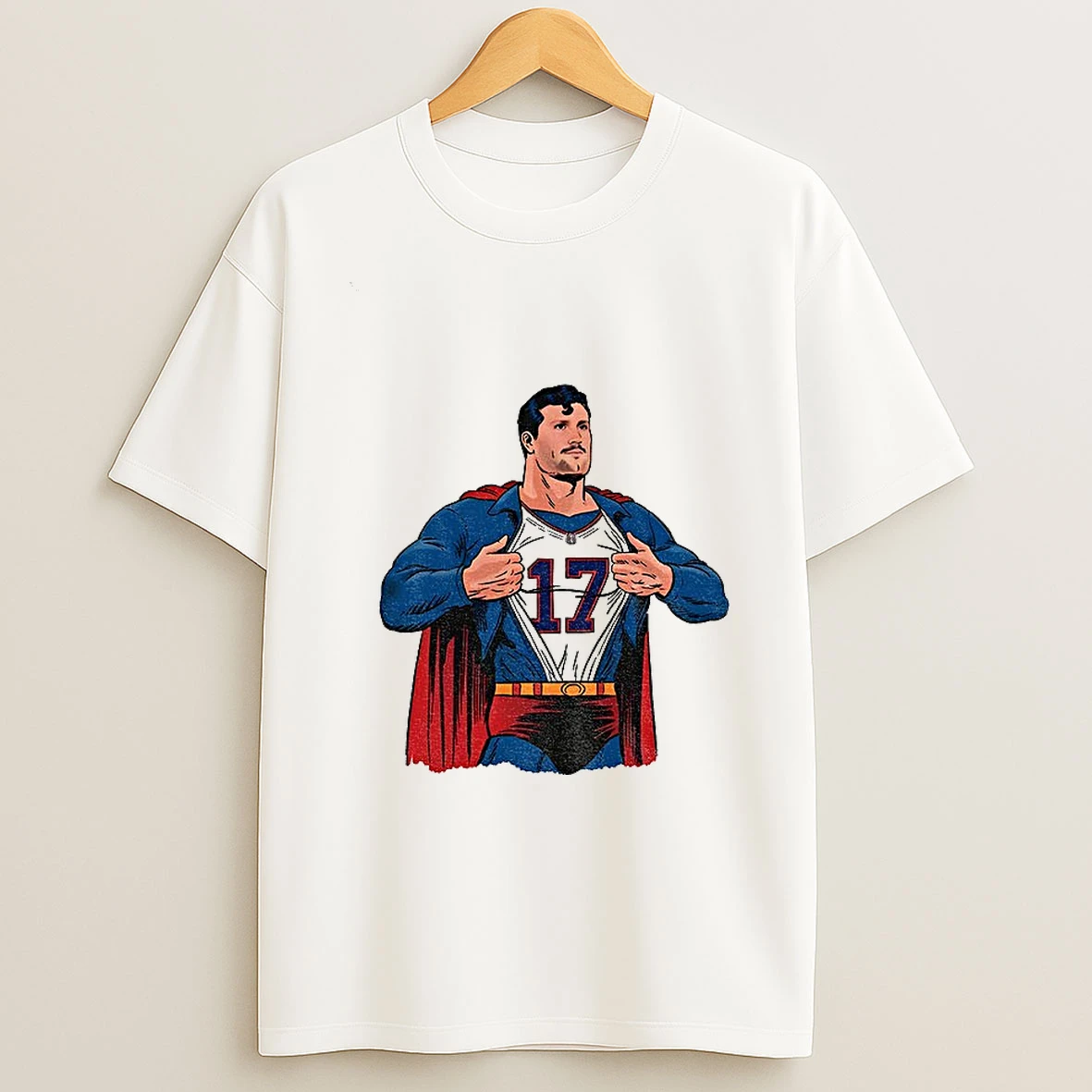 Josh Allen Superhero Mvp Buffalo Bills Nfl Football Go Bills Cartoon Tshirt Hoodie