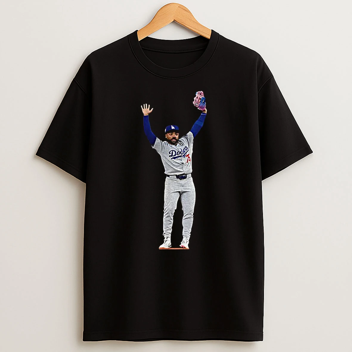 Justin Dean Meme Los Angeles Dodgers Mlb Baseball Player World Series 2025 Tshirt Hoodie