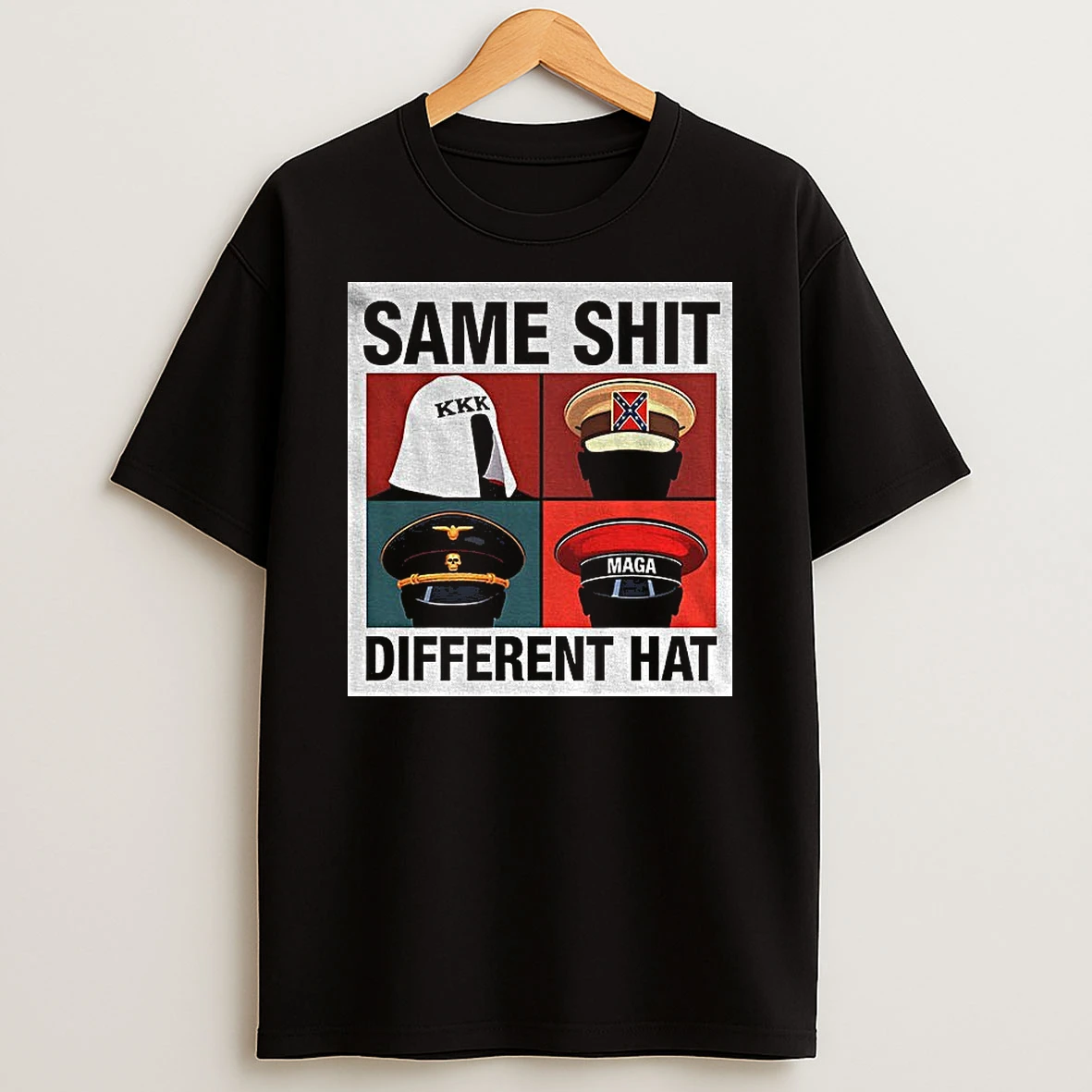 Kkk Maga Same Shit Different Hat Political Anti Trump Tshirt Hoodie