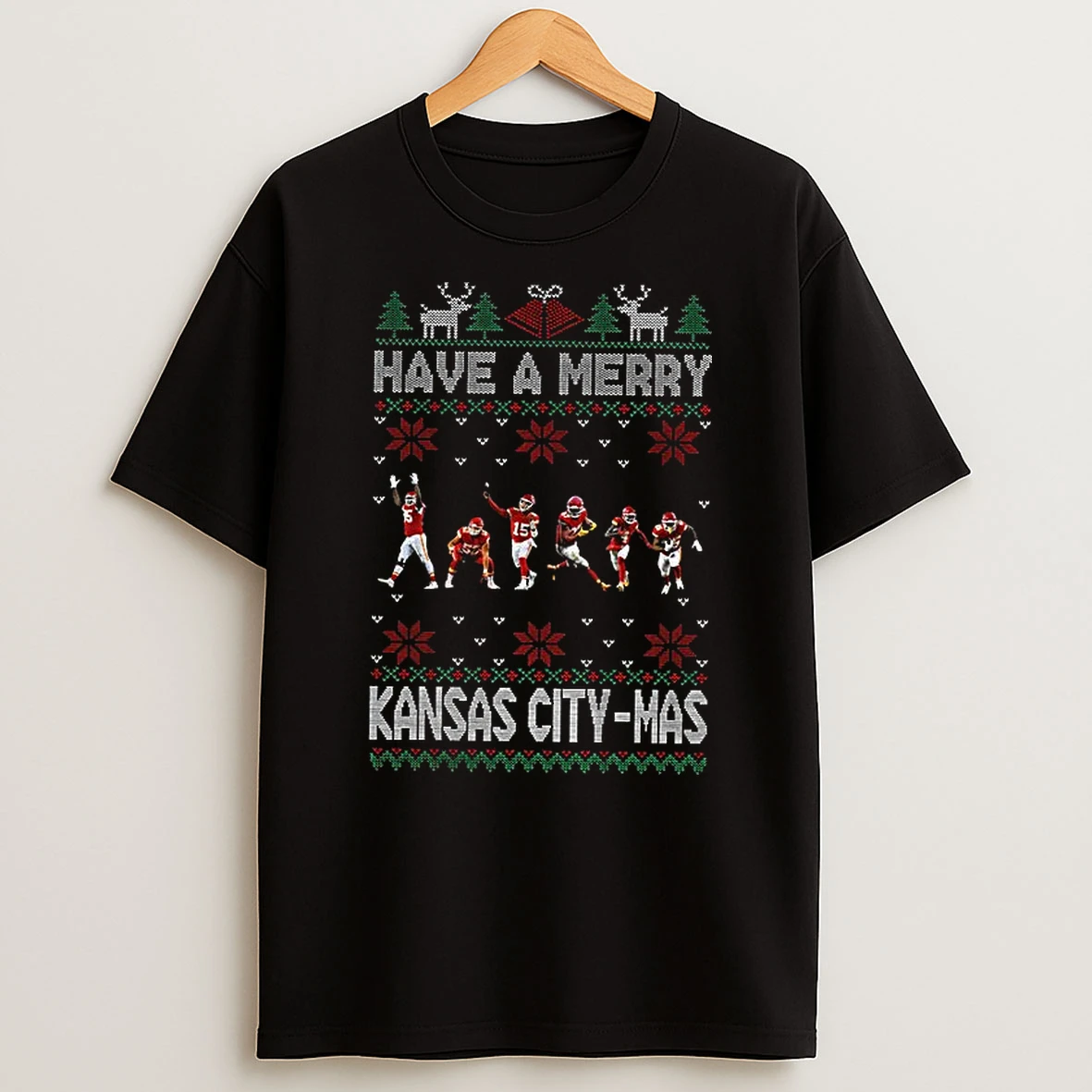 Kansas City Chiefs Nfl Football Have A Merry Kansas City Mas Merry Christmas Tshirt Hoodie