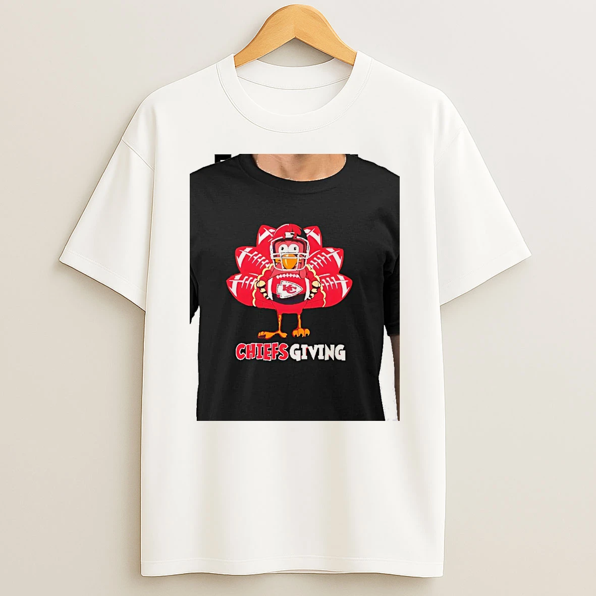 Kansas City Chiefs Thanksgiving Turkey Tshirt Hoodie