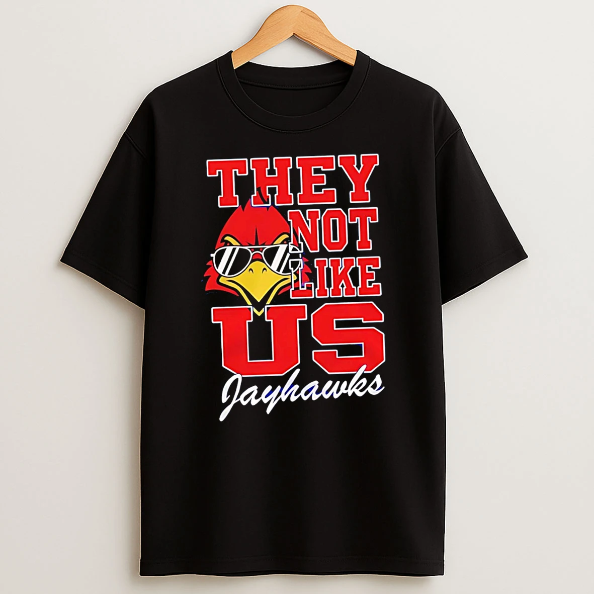 Kansas Jayhawks 2025 Ncaa They Not Like Us Tshirt Hoodie