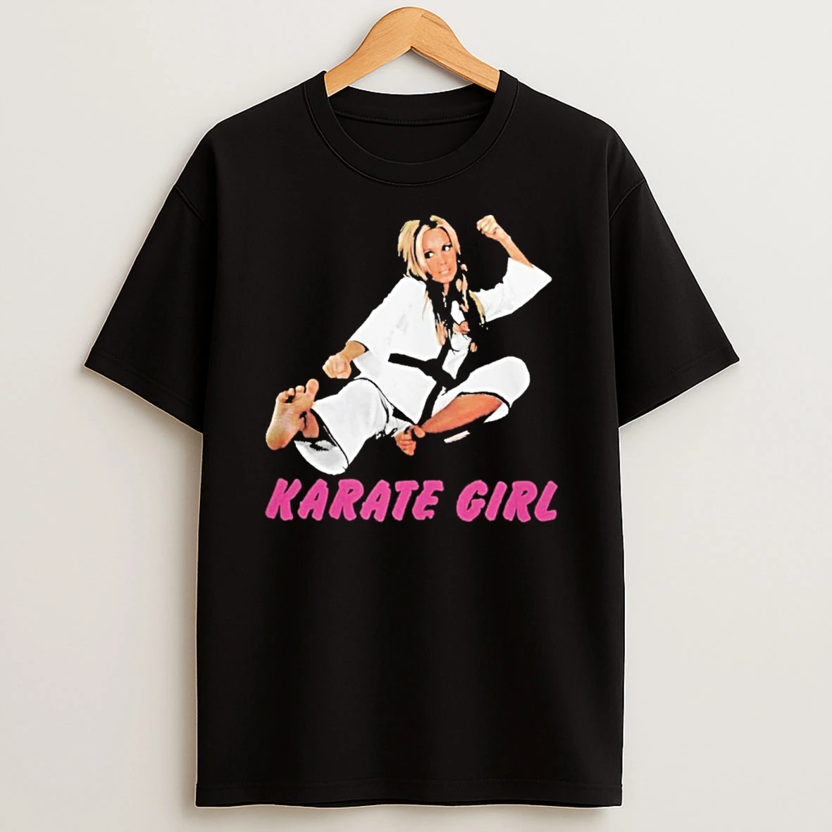 Karate Girl Tshirt Hoodie