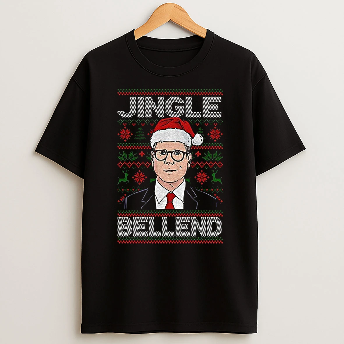 Keir Starmer Jingle Bellend Merry Christmas Tshirt Hoodie