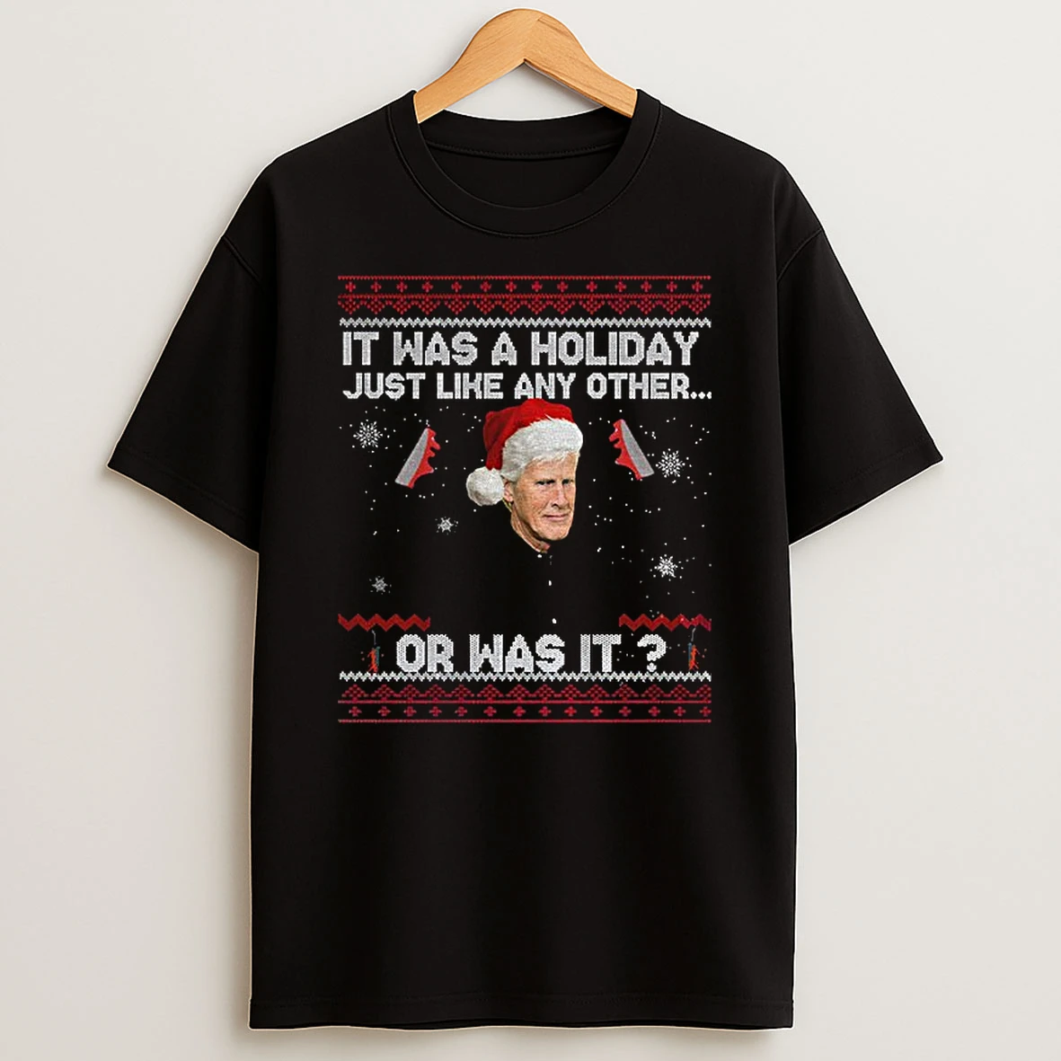Keith Morrison True Crime It Was A Holiday Just Like Any Other Or Was It Merry Xmas Tshirt Hoodie