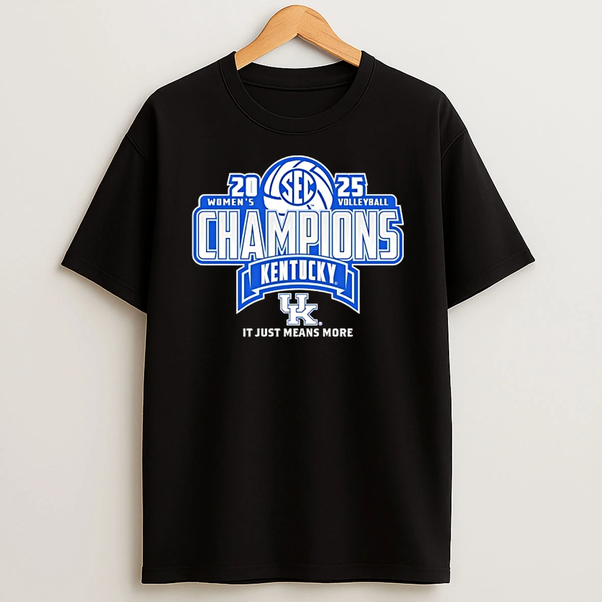 Kentucky Wildcats 2025 Sec Volleyball Regular Season Champions Tshirt Hoodie