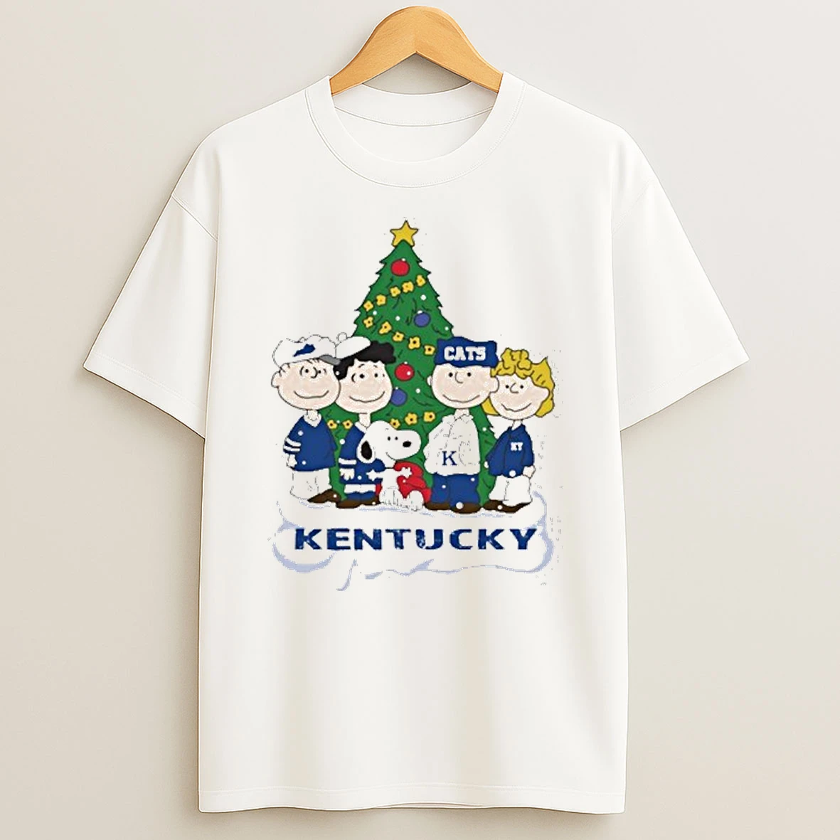 Kentucky Wildcats X The Peanuts Christmas Tshirt Hoodie