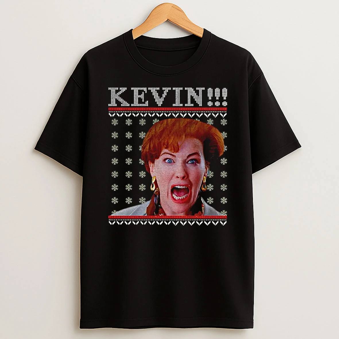 Kevin Home Alone Christmas Meme Funny Movie Ugly Tshirt Hoodie