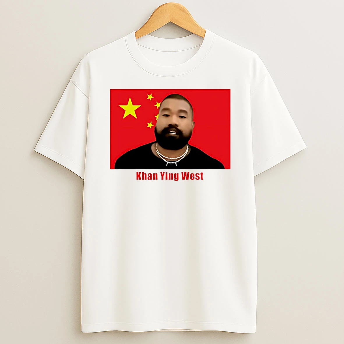 Khan Ying West China Flag Circle Tshirt Hoodie
