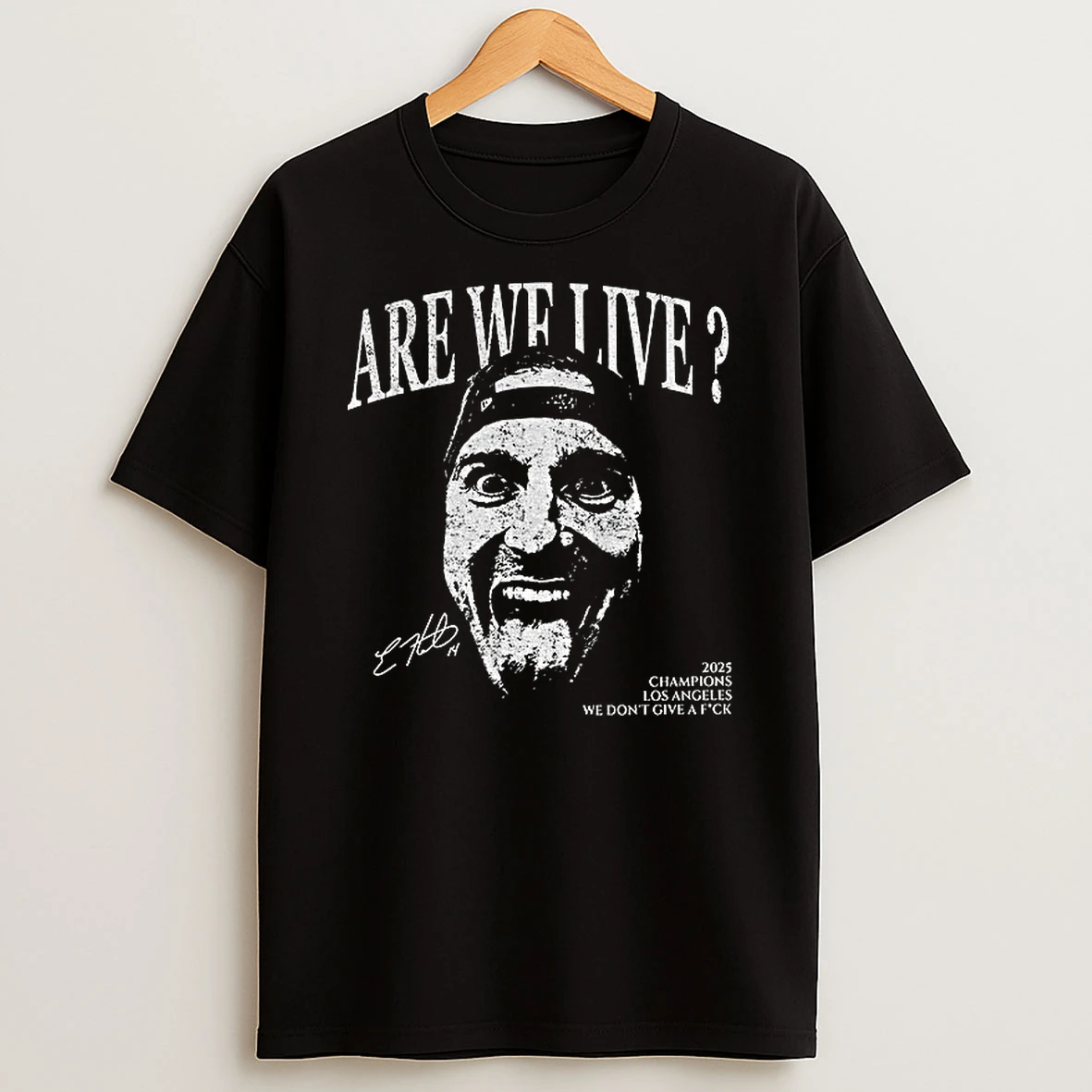 Kike Los Angeles Baseball Kike Funny Meme Are We Live We Dont Give A Fuck Vintage Tshirt Hoodie