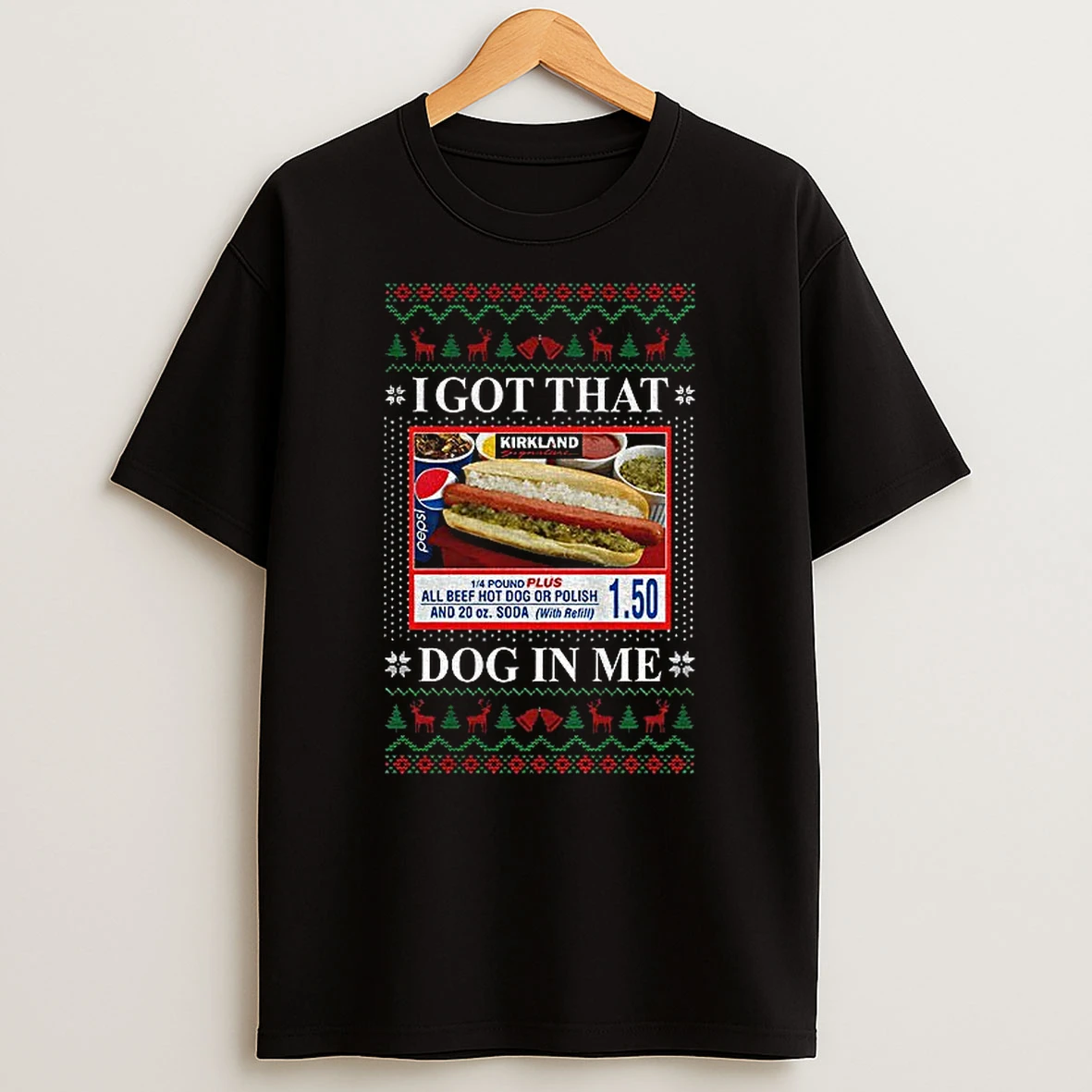Kirkland Signature I Got That Dog In Me Merry Christmas Tshirt Hoodie
