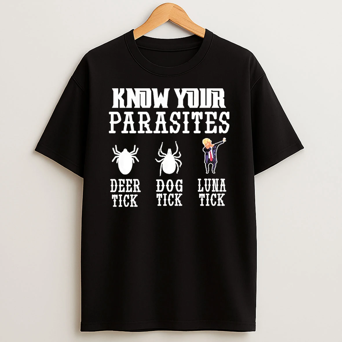 Know Your Parasites Anti Trump Dabbing Tshirt Hoodie