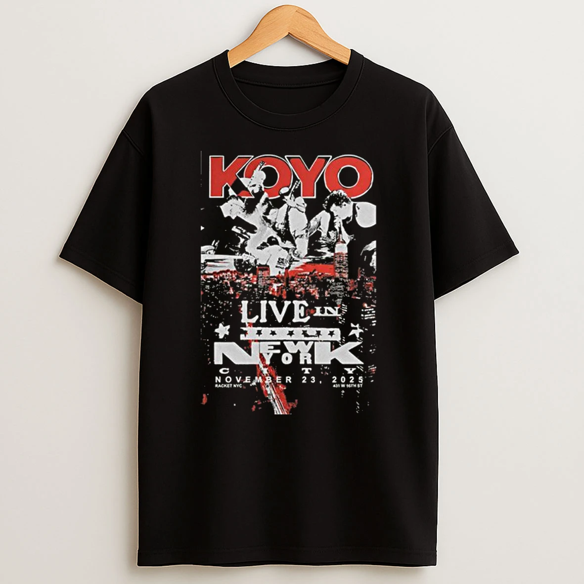 Koyo Lihc Show Racket Nyc Nov 23 2025 Tshirt Hoodie