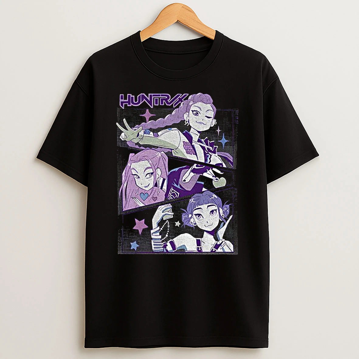 Kpop Demon Hunters Kawaii Cartoon Merry Christmas Tshirt Hoodie