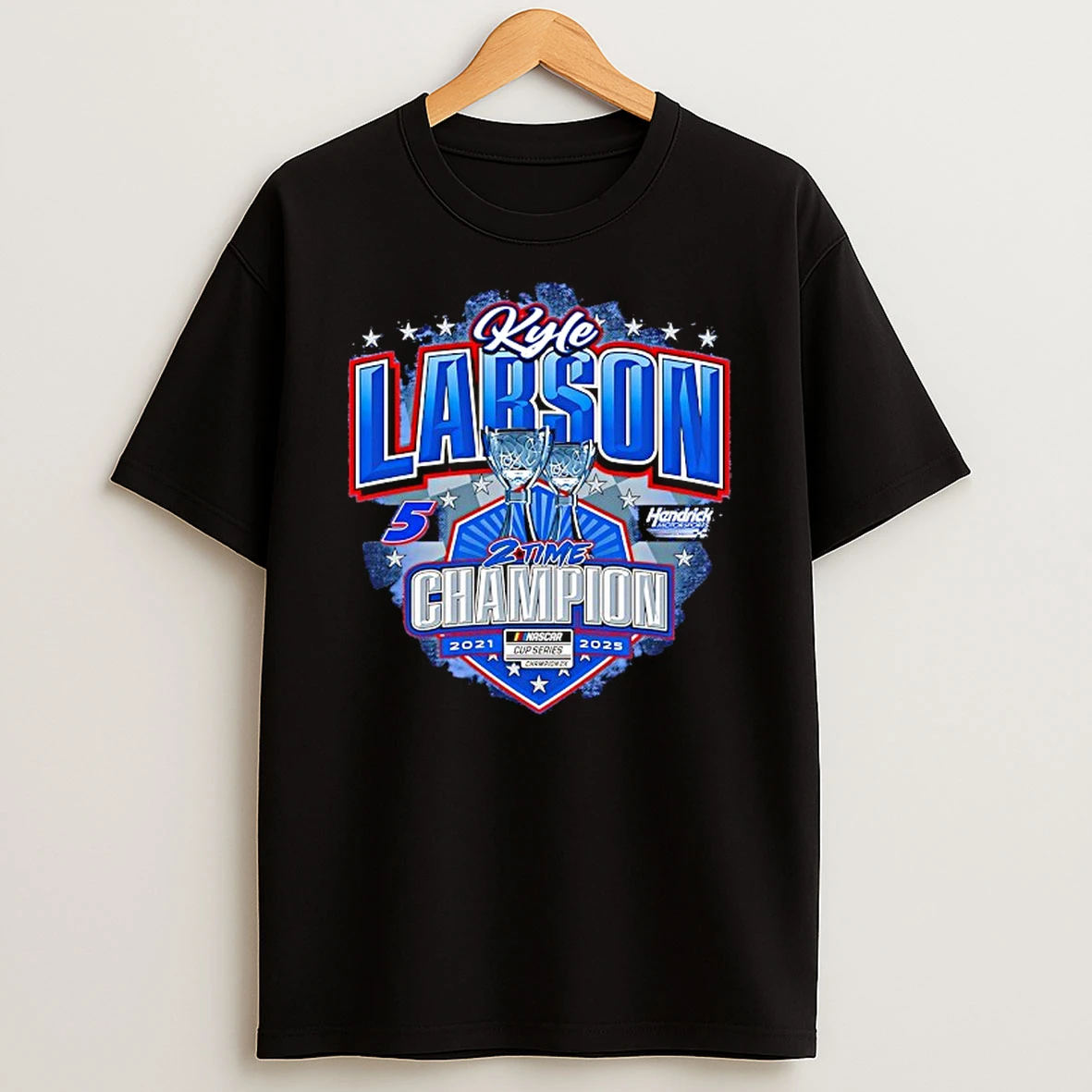 Kyle Larson Hendrick 2 Time Nascar Cup Series Champion 2021 2025 Tshirt Hoodie